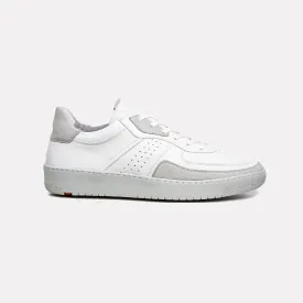 Arel Low-top Trainer with Variofootbed / Platinum-White