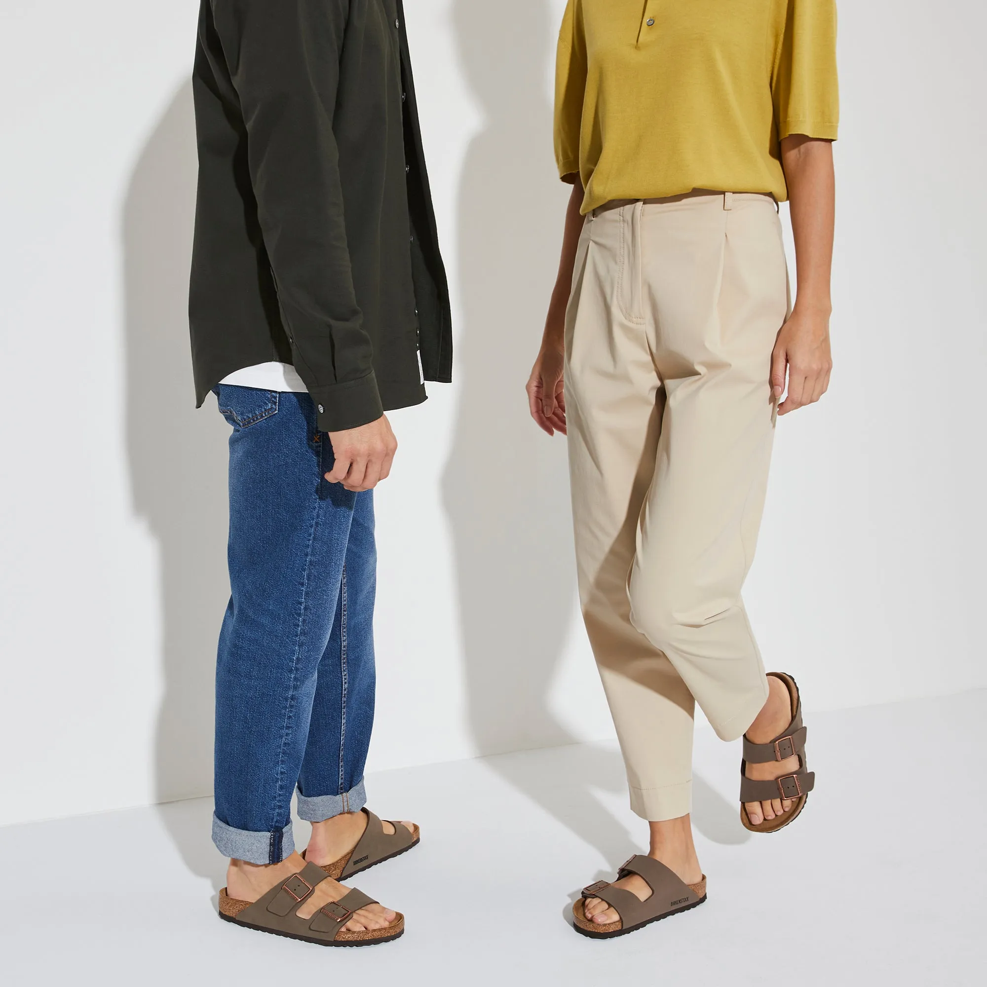 Arizona BirkiBuc in Mocca (Classic Footbed - Suede Lined)