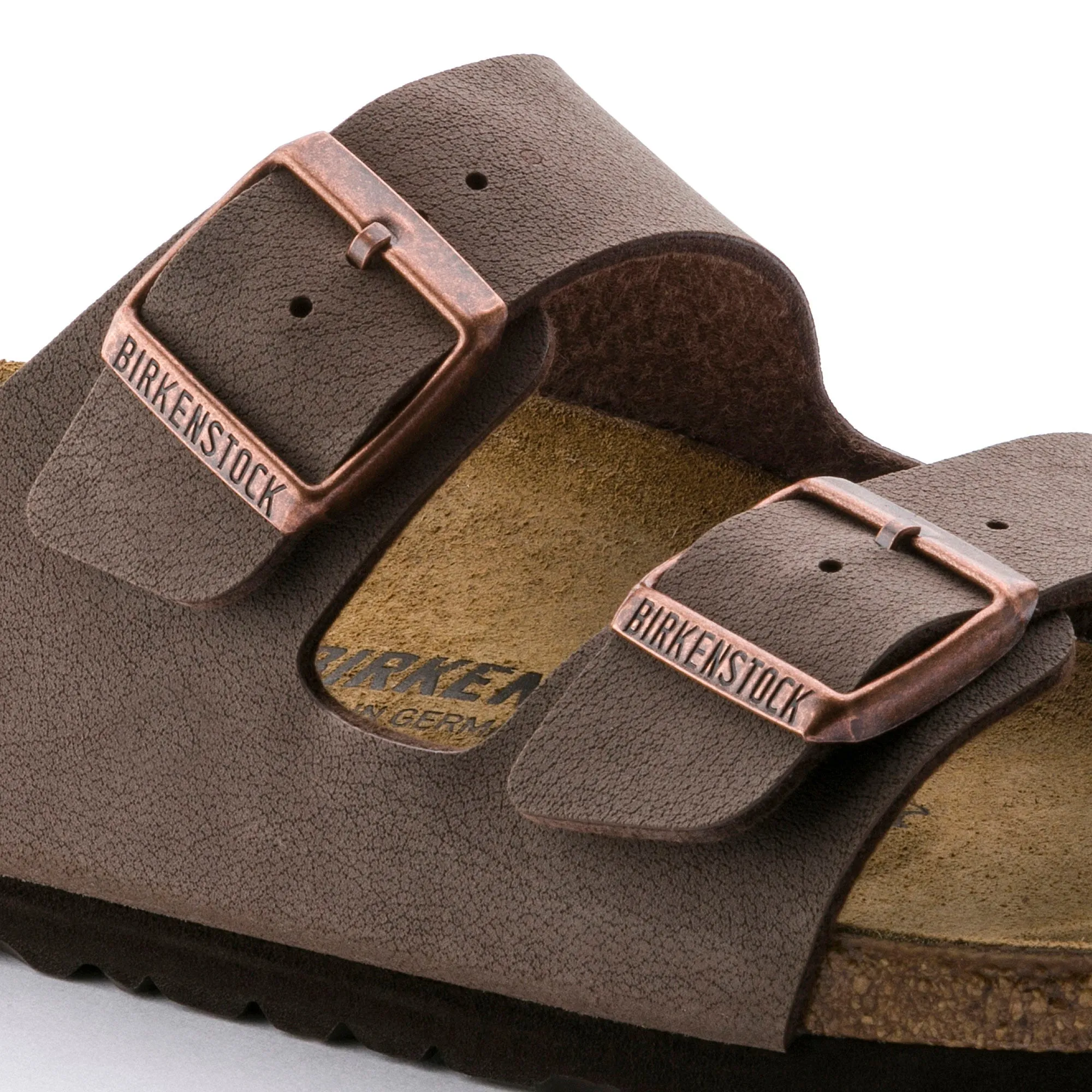 Arizona BirkiBuc in Mocca (Classic Footbed - Suede Lined)
