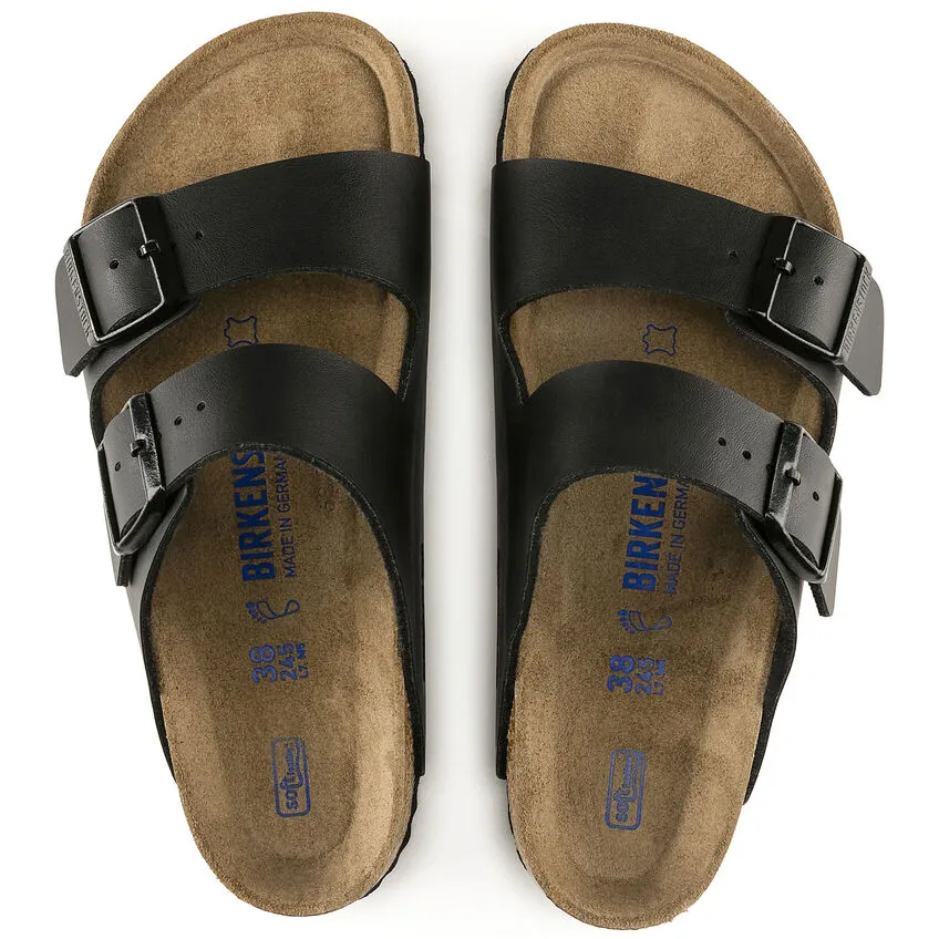 Arizona Birko-Flor in Black (Soft Footbed - Suede Lined)