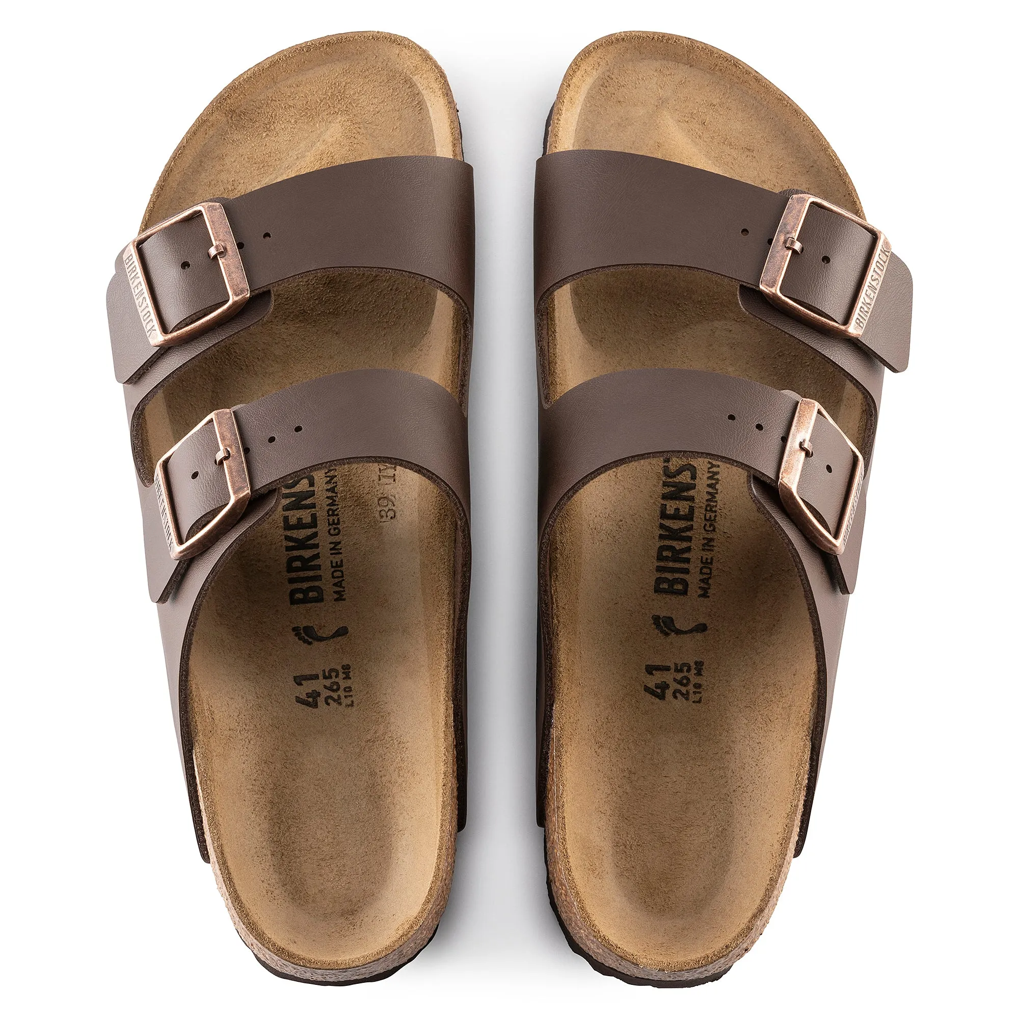 Arizona Birko-Flor in Dark Brown (Soft Footbed - Suede Lined)