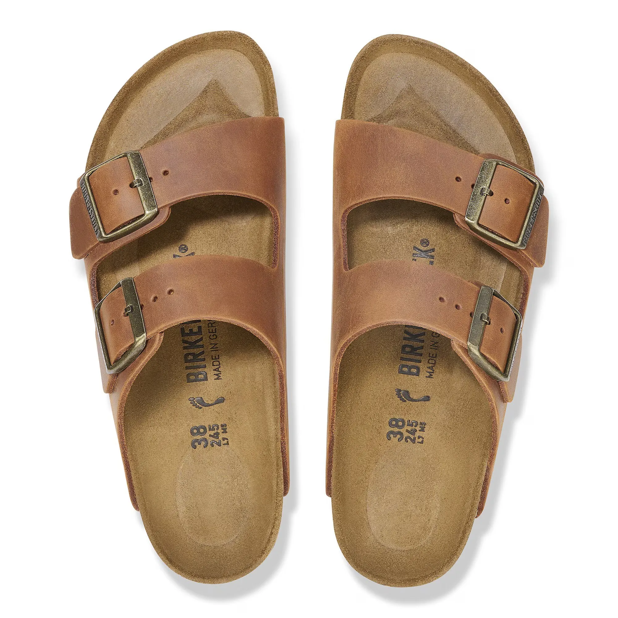 Arizona Oiled Leather in Cognac