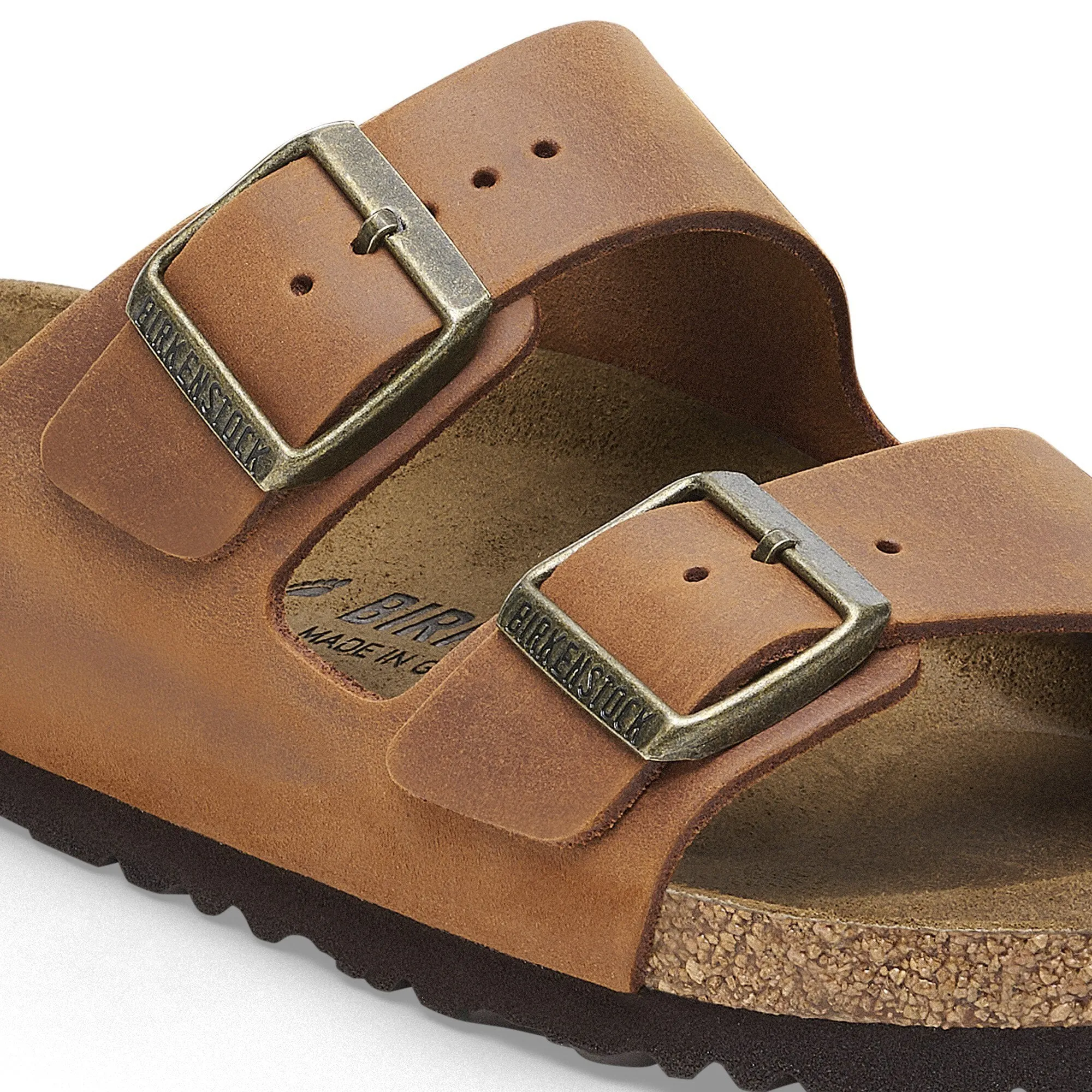 Arizona Oiled Leather in Cognac