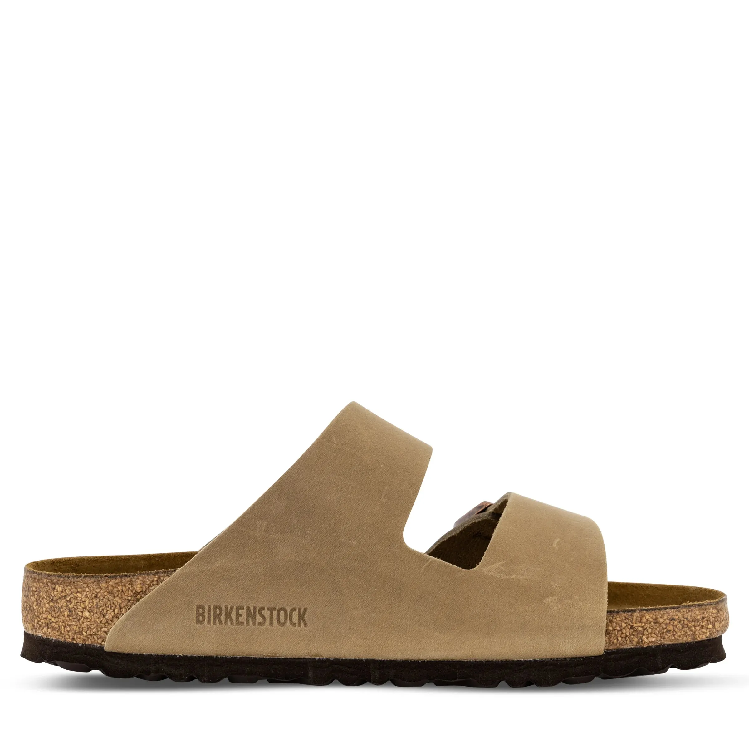 Arizona Oiled Leather in Tabacco Brown (Classic Footbed - Suede Lined)