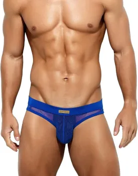 Arjen Kroos Men's Sexy Briefs Breathable Comfortable Mesh Underwear