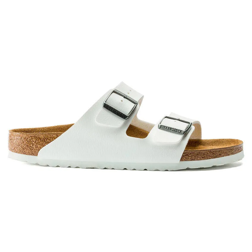 Birkenstock Arizona Birko-Flor White (Unisex)