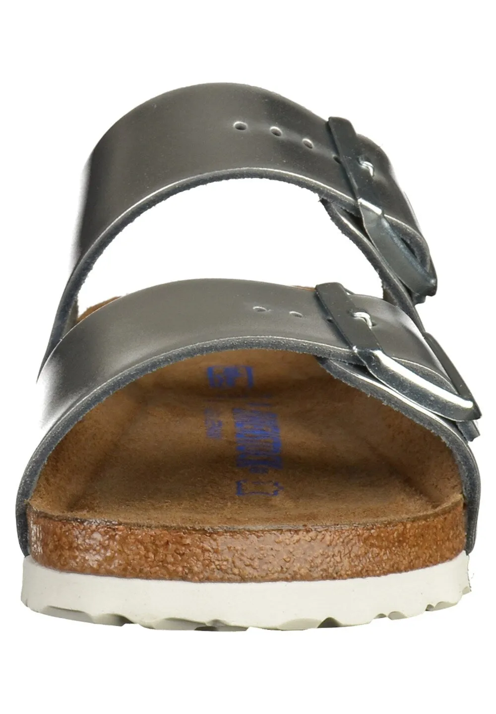 Birkenstock Arizona mules, silver