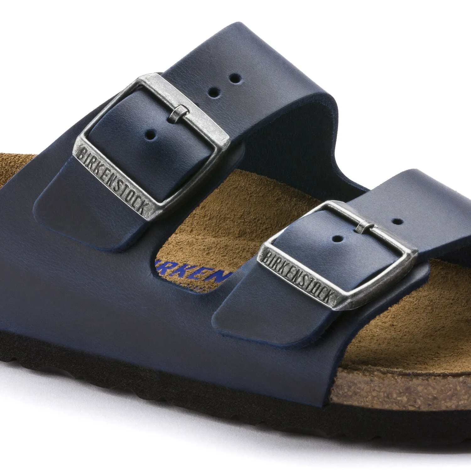 Birkenstock Arizona Soft Footbed Leather Navy