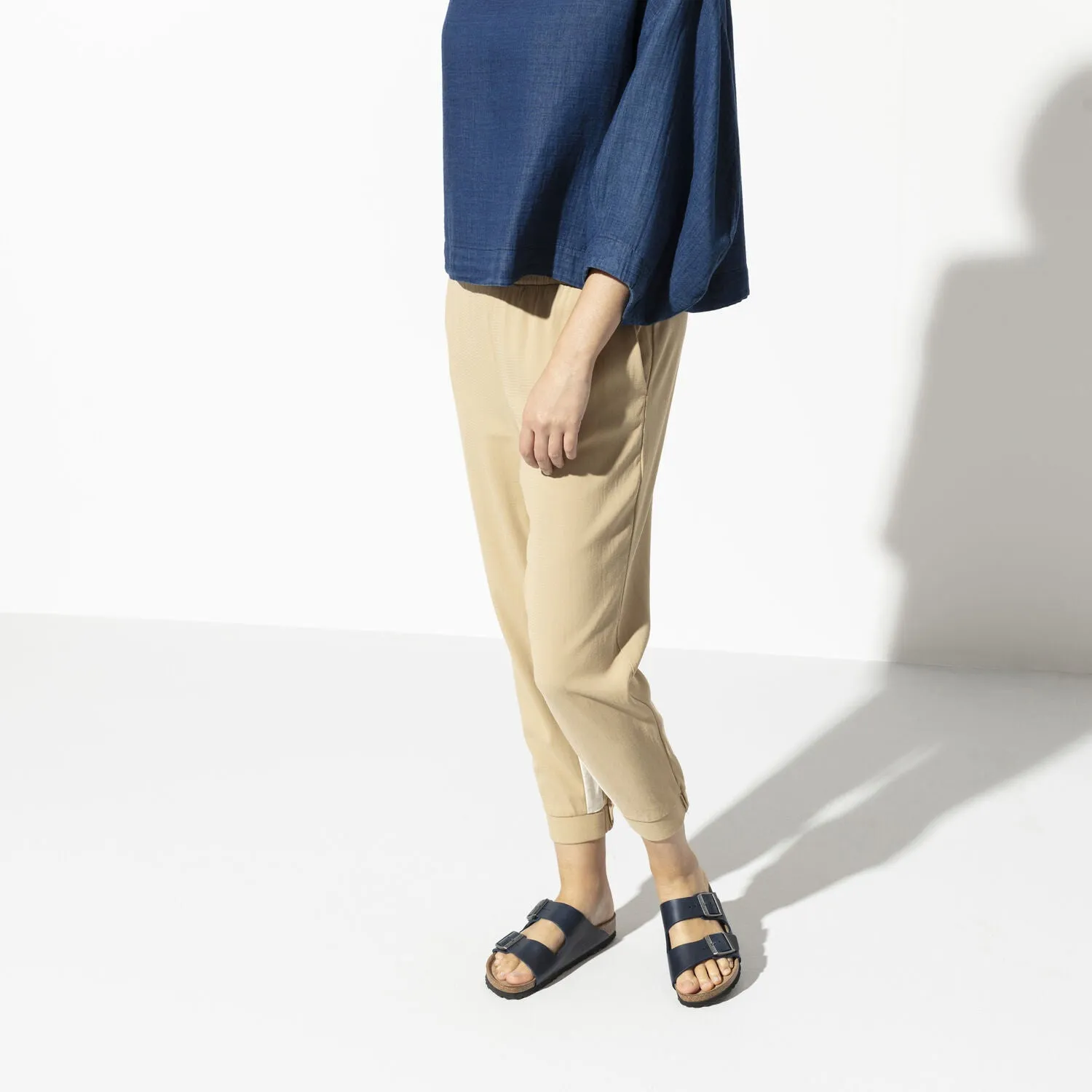 Birkenstock Arizona Soft Footbed Leather Navy