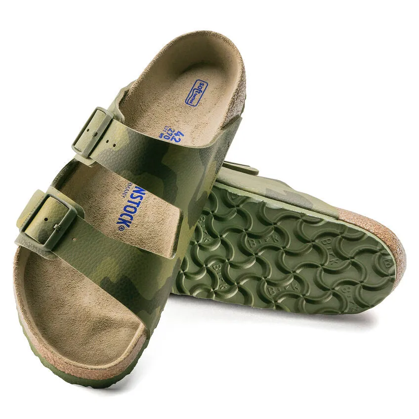 Birkenstock Arizona Soft Footbed Sandal - Desert Soil Green Camo