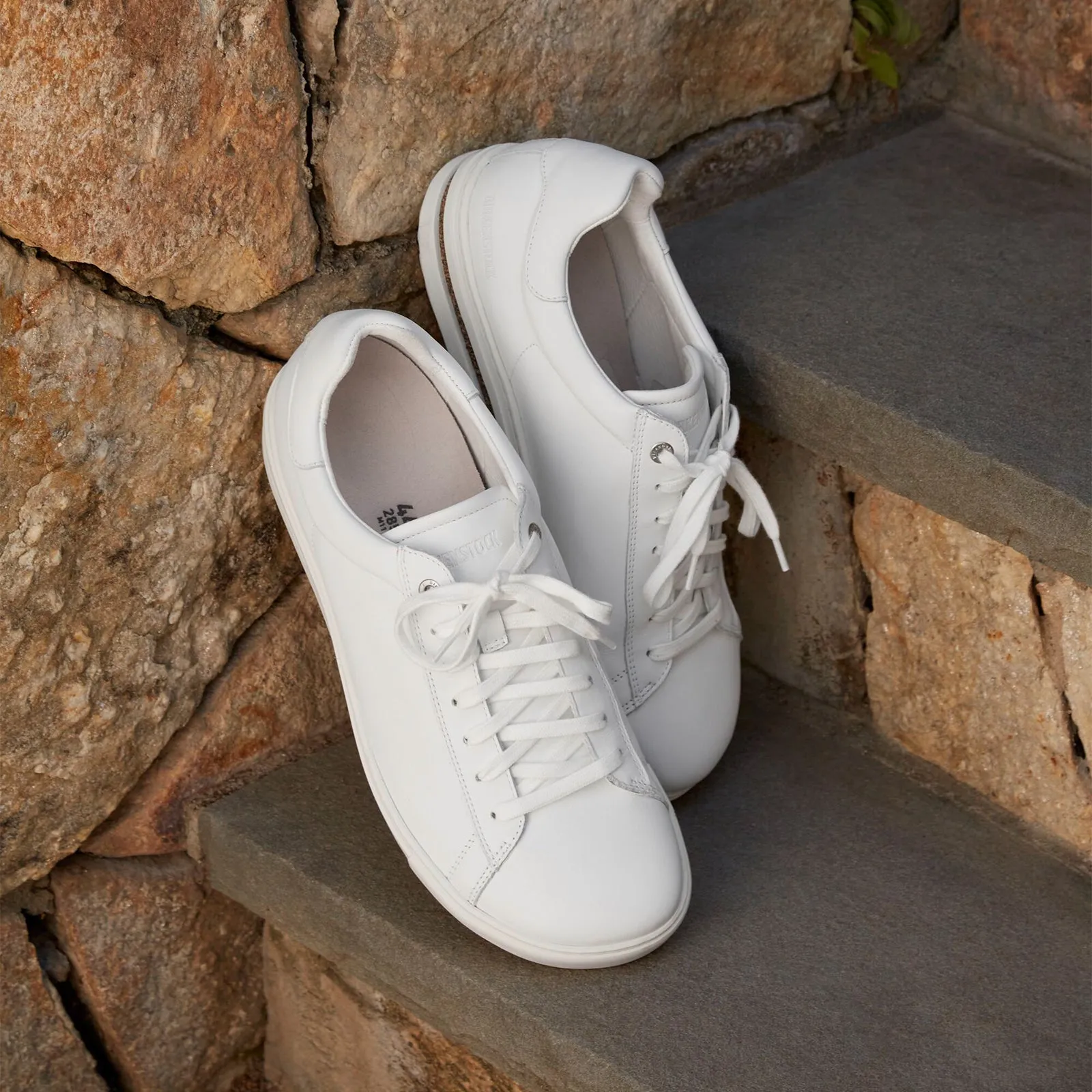 Birkenstock Bend Sneaker (Unisex) - White Leather