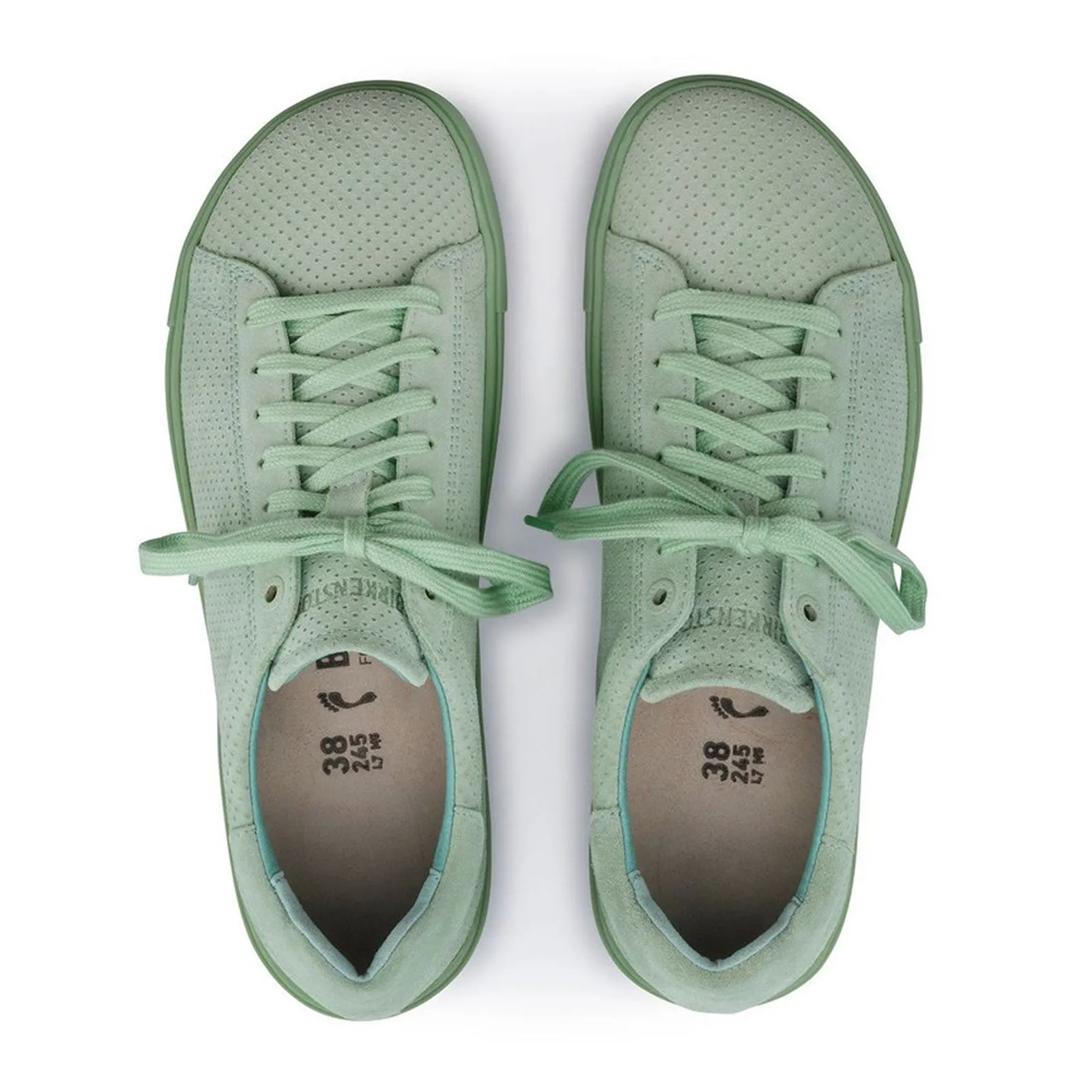 Birkenstock Bend Sneaker (Women) - Matcha Embossed Suede