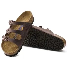 Birkenstock Florida SFB Oiled Leather/Suede (Women's)