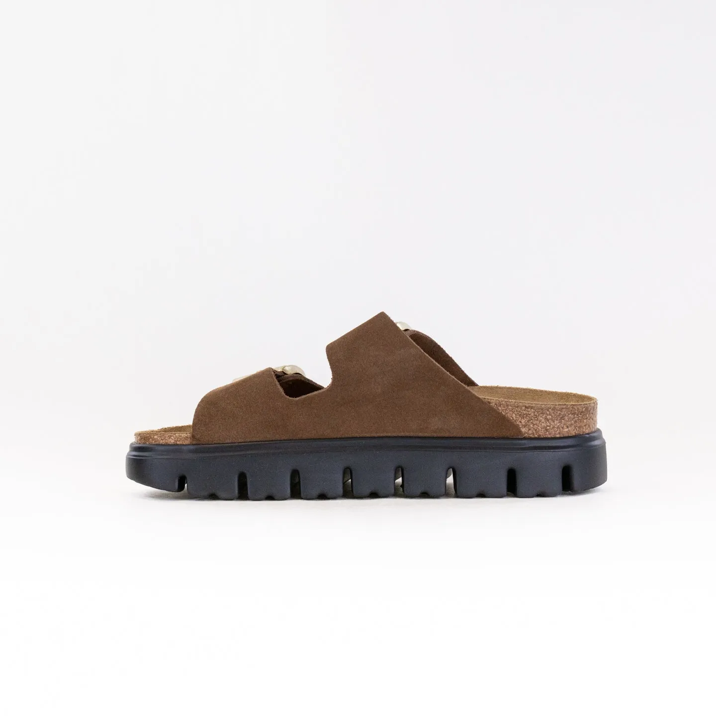 Birkenstock-Papillo Arizona Platform (Women's) - Dark Tea