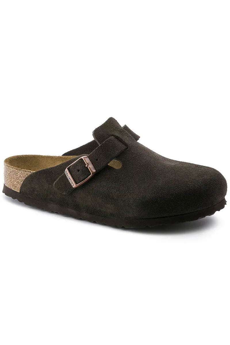 Boston Soft Footbed | Mocca Suede