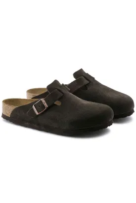 Boston Soft Footbed | Mocca Suede