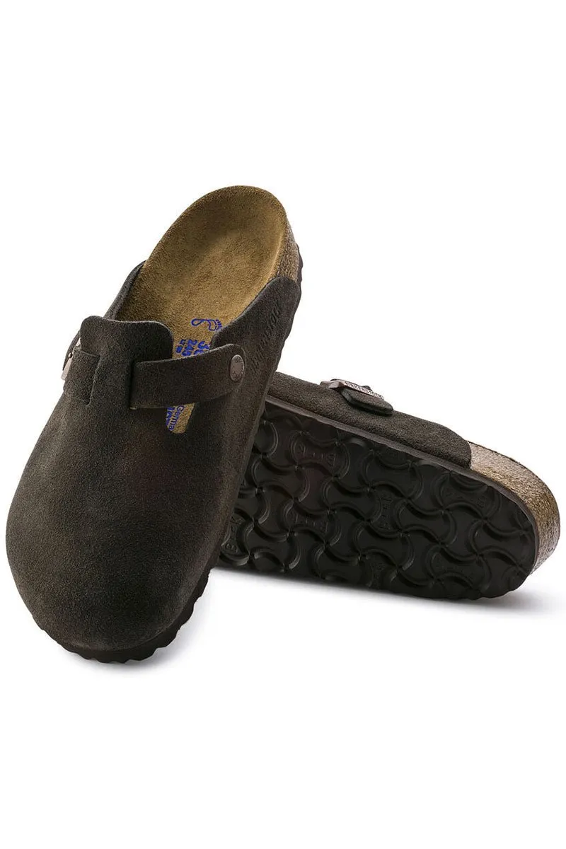 Boston Soft Footbed | Mocca Suede