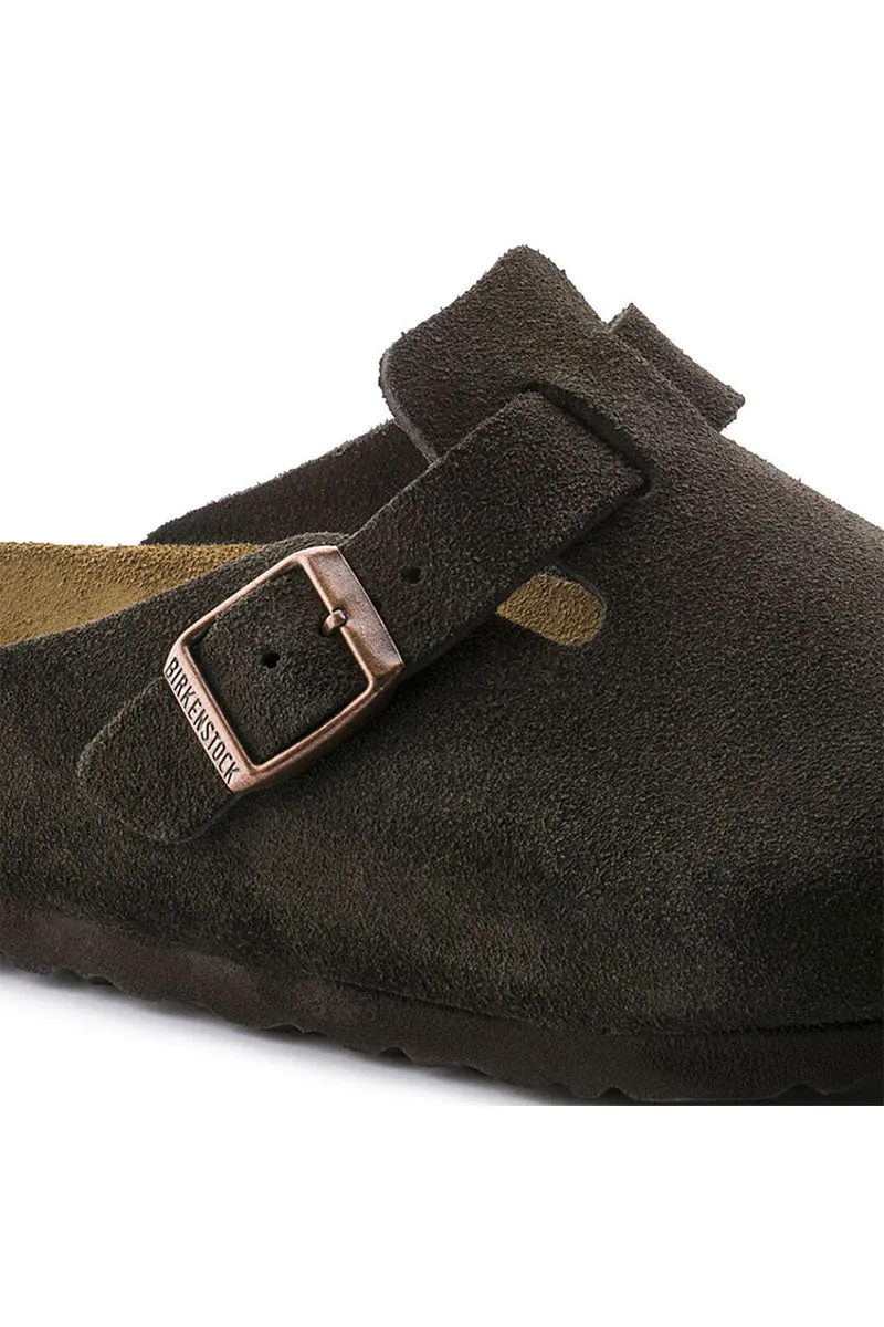 Boston Soft Footbed | Mocca Suede