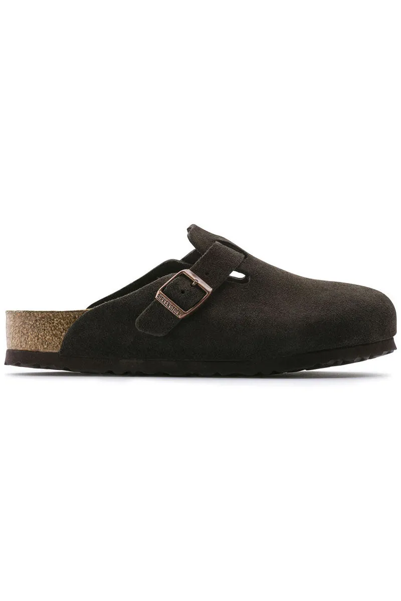 Boston Soft Footbed | Mocca Suede