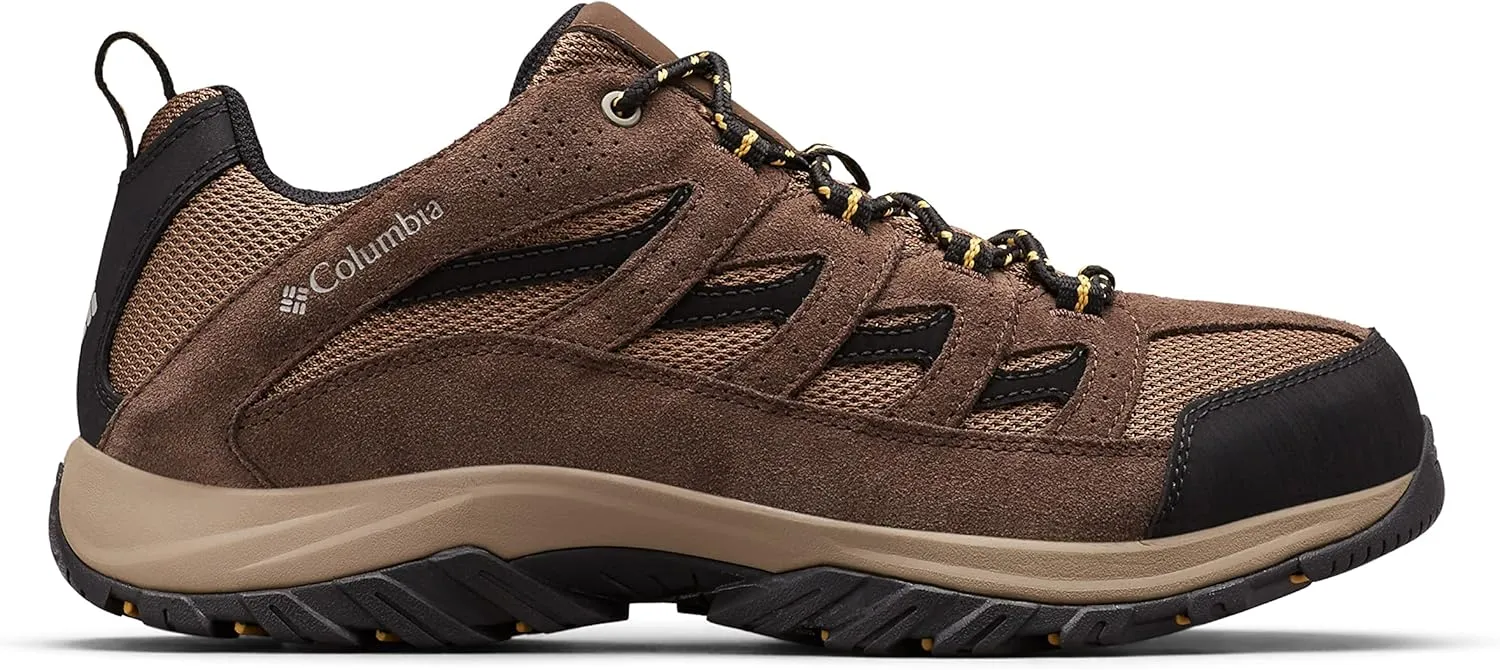 Columbia Men's Newton Ridge Plus II Suede Waterproof Boot Wide, Breathable, High-Traction Grip