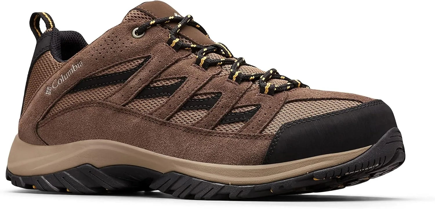 Columbia Men's Newton Ridge Plus II Suede Waterproof Boot Wide, Breathable, High-Traction Grip