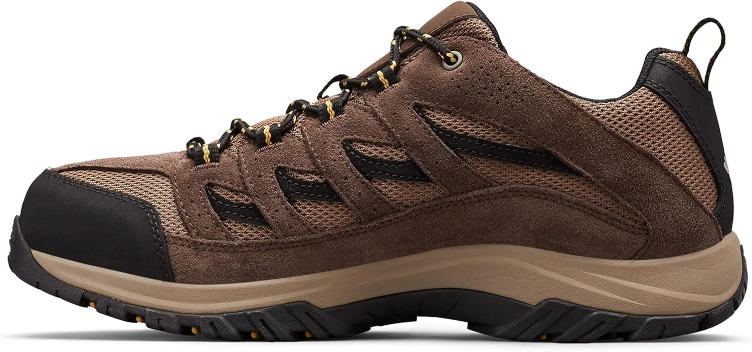 Columbia Men's Newton Ridge Plus II Suede Waterproof Boot Wide, Breathable, High-Traction Grip