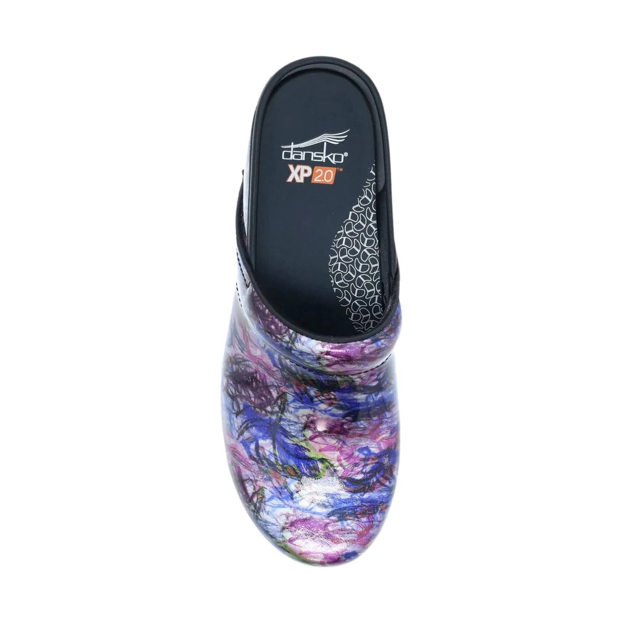 Dansko Women's XP 2.0 - Swirl Patent - ONLINE STORE CREDIT/EXCHANGE ONLY