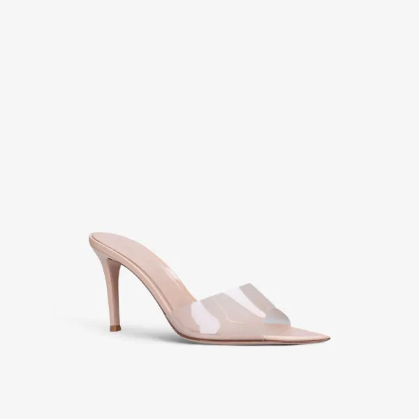 Elle shoes in leather and PVC Gianvito Rossi, red