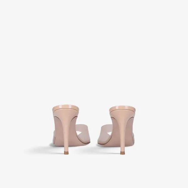 Elle shoes in leather and PVC Gianvito Rossi, red
