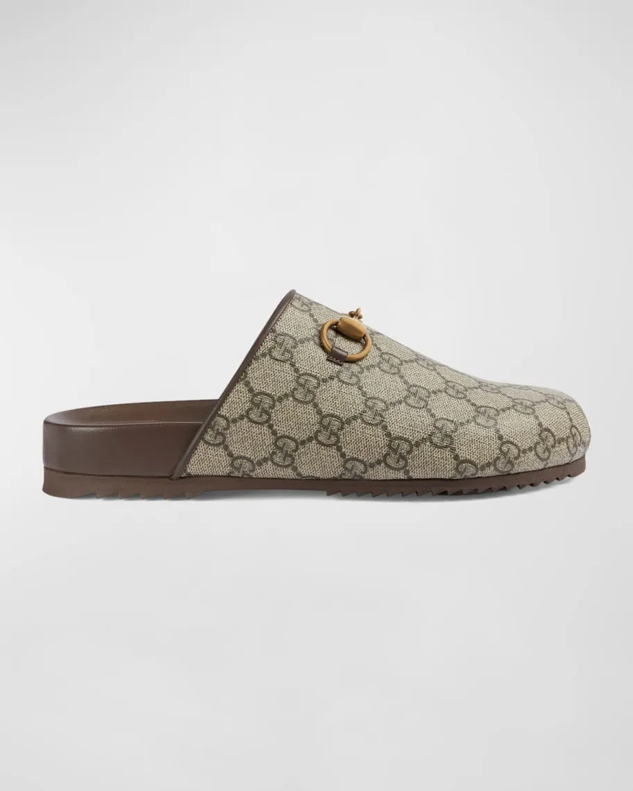 GG Supreme Horsebit Gucci Mules
