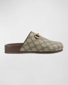 GG Supreme Horsebit Gucci Mules