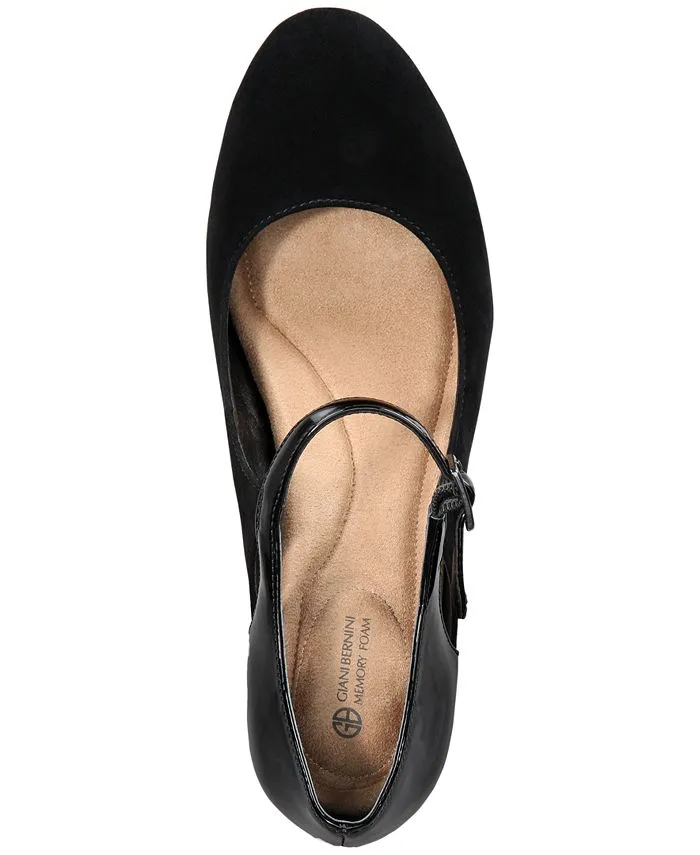 Giani Bernini Velmah Mary Jane Memory Foam Shoes, Black
