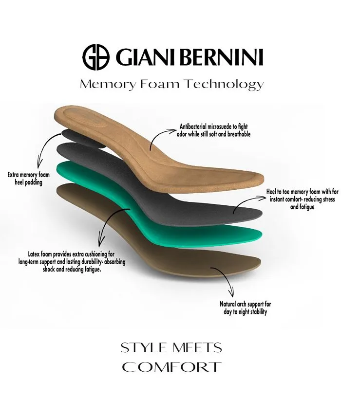 Giani Bernini Velmah Mary Jane Memory Foam Shoes, Black