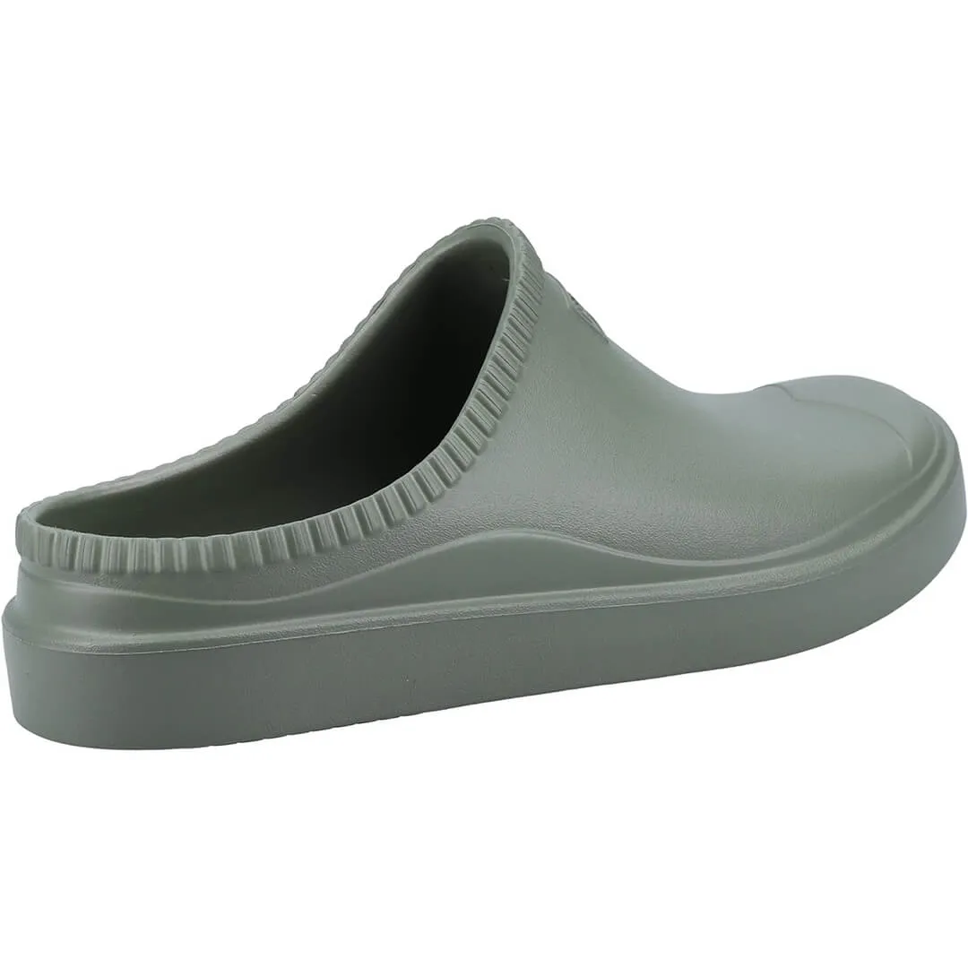 In/Out Bloom Algae Foam Clog - Lichen Green by Hunter