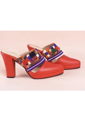 Kiara Heeled Mules