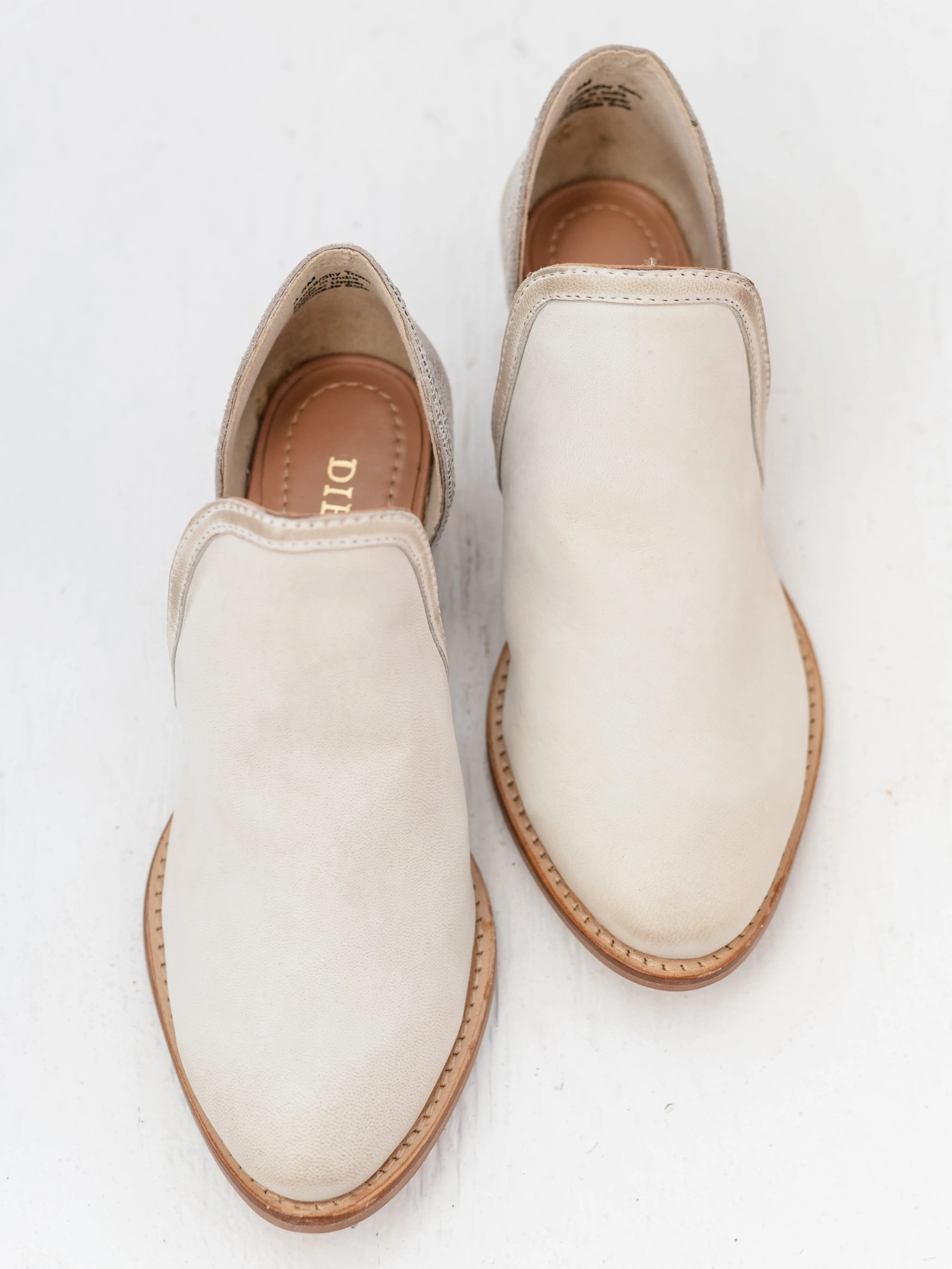 Shy Town in White / Silver by Diba True