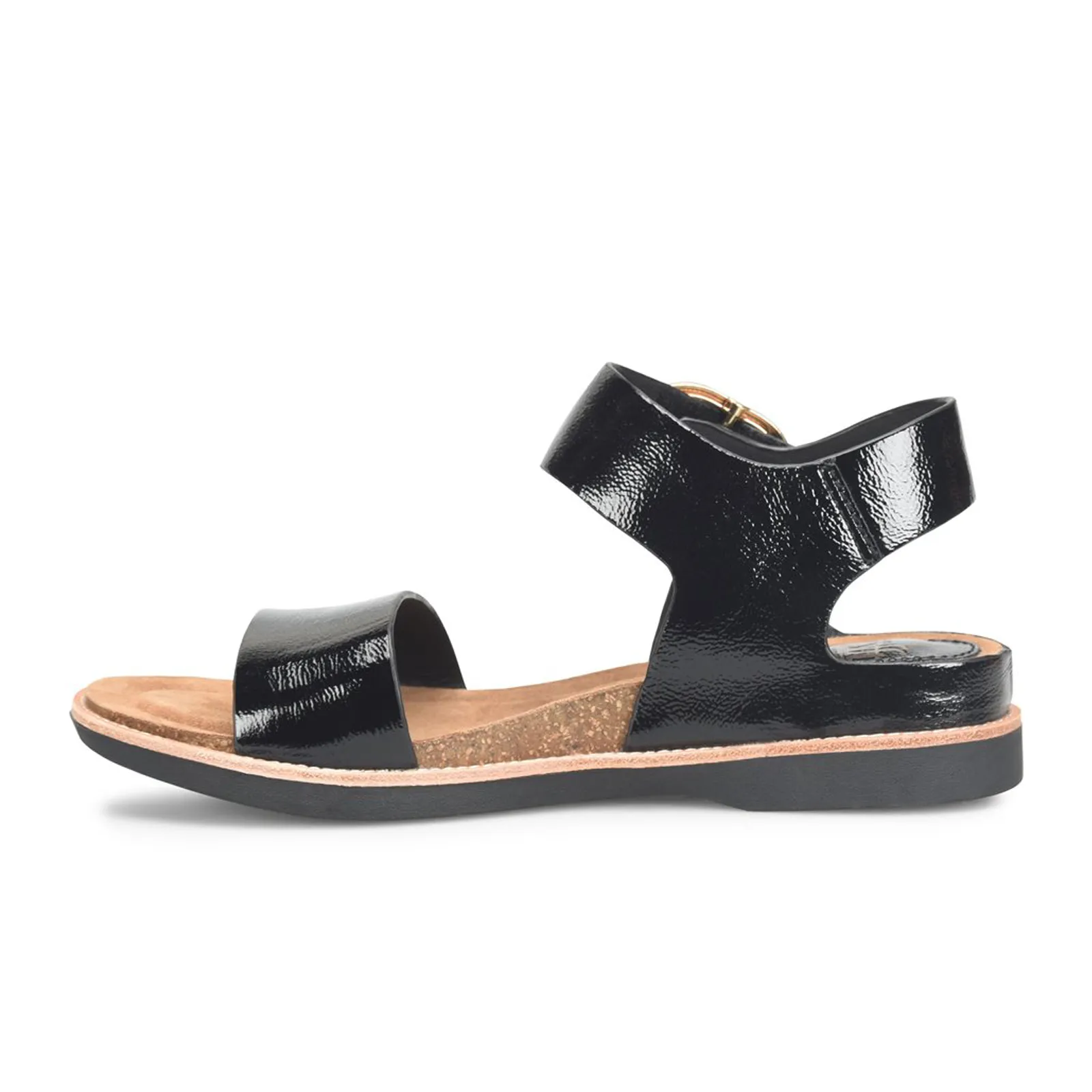 Sofft Bali Backstrap Sandal (Women) - Black Patent