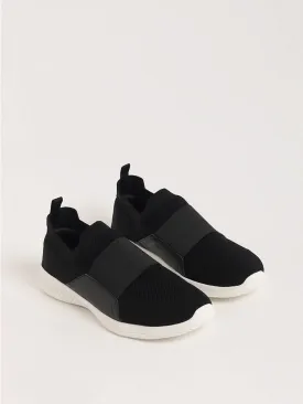 SOLEPLAY Black Slip-On Shoes