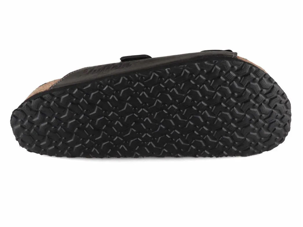 Tuffeln® Lambskin Sandals «Comfortfüße», black
